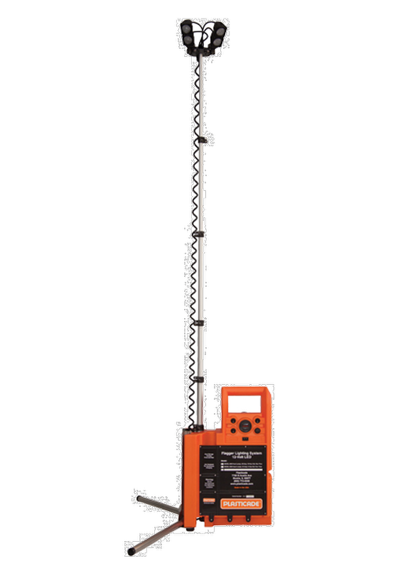 Portable Flagger Station and Work Area Lighting – Helix Traffic Solutions